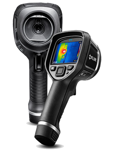 Infrared-Camera Home Inspector Mark Johnson Uses Infrared Camera